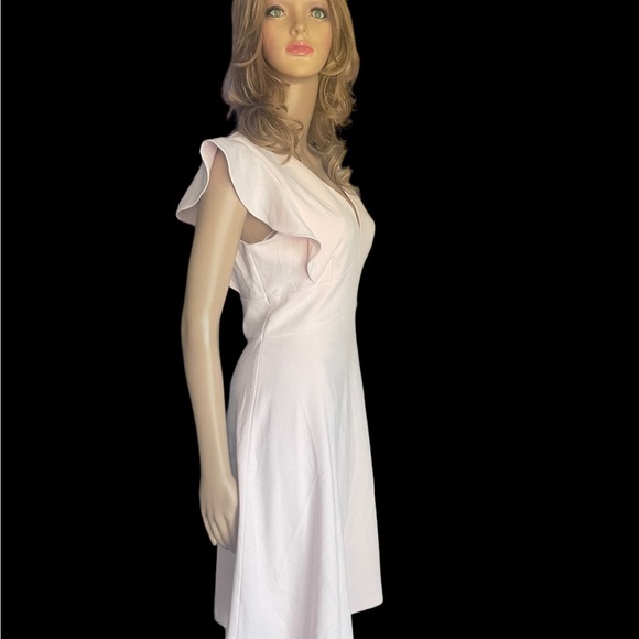 New! Dkny Women's Dress Blush Pink Size
10 A-Line V-Neck Flutter Sleeve - Picture 3 of 16
